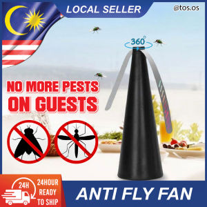 (EXTRA BIG) Fly Repellent Fan Portable Insects Proof Anti Flies Swatter Bugs Away Foods Protection / Kipas Halau Lalat