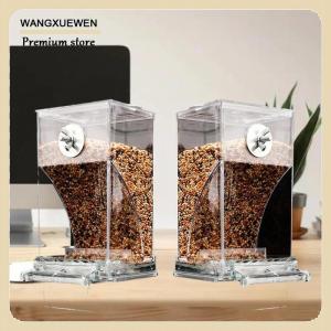 [COD] Công suất lớn chim trung chuyển Hộp chống giật gân chim thực phẩm quả bền Vẹt ăn hộp cho chim vừa nhỏ