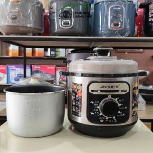 Nồi Áp Suất Điện Đa Năng 6L JINHUI YB0-60 | Công Suất 1000W | Xả Hơi Thông Minh | Lòng Nồi Chống Dính Cao Cấp