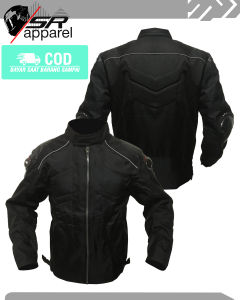 Jaket Touring ST Full Protector Hitam