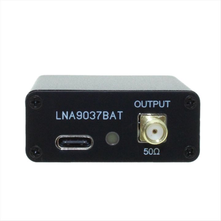 LNA9037BAT 10K–6GHz Breitband-Rauscharmverstärker – Wiederaufladbar, SMA-Anschluss – Für Klaren Radioempfang