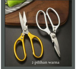 Gunting Dapur JAPAN SK5 Stainless Steel Kitchen Shear Serbaguna KUAT