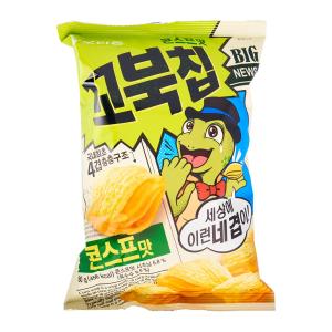 Orion Korean Ggobuk Chip Corn Soup Flavored Snack