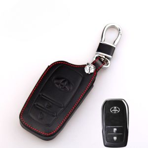Bao Da Chìa Khoá Ô Tô Toyota Fortunery Bản 2 Nút - Bao Mềm Mại Bảo Vệ Tuổi Thọ Cho Chìa Khoá Lâu Dài otofunmoclan