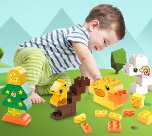 [SG SELLER-NEW ARRIVAL-READY STOCK] MyKid Palace Montessori Blocks With Large Particles Best Toy for Kids