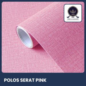 Adipatidinding - Wallpaper Dinding Motif Polos Serat Pink Ukuran 45 Cm x 10 Meter Wallpaper Stiker Dinding Motif Polos Serat Pink Wallstiker Motif Polos Serat Pink Dekorasi Dinding Dekorasi Rumah Dekorasi Ruang Tamu Dekorasi Kamar Tidur