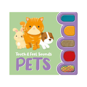 Noisy Pets Sensory Touch & Feel Sound Book For Toddlers (Hardcover)