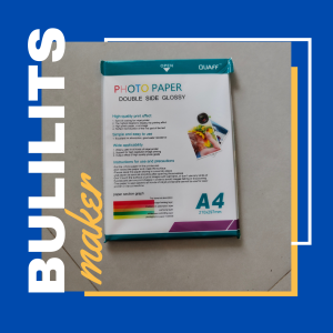 Quaff Double-Sided Photo Paper A4 120gsm–300gsm | 50 Sheets Premium Glossy Inkjet Paper for Photos Printing & Projects
