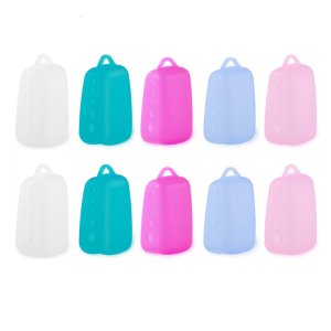 10 Piece Reusable Toothbrush Covers Sanitary Storage Case Silicone Brush Head Protectors For Daily Travel Essential