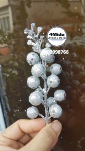 Cành sung trang trí oản tài lộc noel dây thông giáng sinh tháp sét quà phụ kiện làm tháp bánh trang trí Tết
