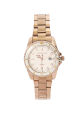 Milliot & Co Victoria Rose Gold Stainless Steel Strap Watch. 