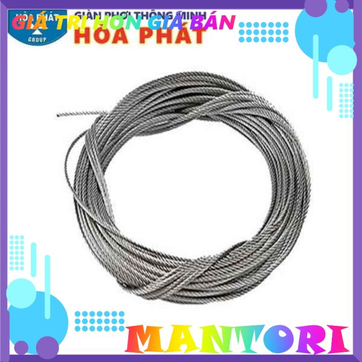 Dây Cáp Giàn Phơi Thông Minh Dài 10m/dây Làm Từ Inox 316 Chịu Lực Chống ...