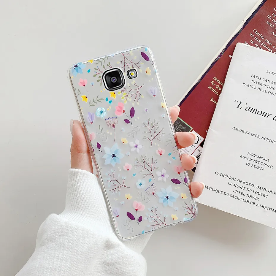 For Samsung Galaxy A5 2016 Case Cover A510 A510F Clear Soft TPU