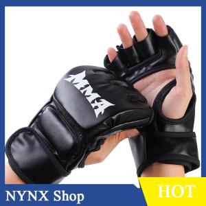 [NYNX] Boxing Gloves Half Finger Gloves Thickened Adult Gloves Punching Sandbag Fighting Fighting Gloves