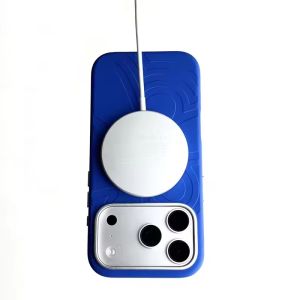 Liquid Silicone for MagSafe Phone Case For iPhone 17Pro 17 16 15 Pro Max Wireless Charge Matte Solid Color Cover Shell