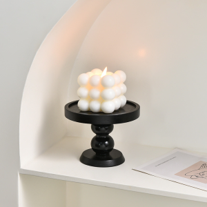 Yo-Fun 【Wooden】Ins Style Wooden Tray Retro Ornaments Entrance Key Storage Scented Candle Display Tray Bedroom Jewelry Storage