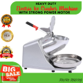Heavy Duty and High Quality ELECTRIC ICE CRUSHER | Ice Shaving Machine | Automatic Ice Shaving Machine | Heavy-Duty Stainless Steel Body, Durable & Quiet | Heavy-Blade Ice Gola Maker & Shaver | Very Safe to Use Water | Great Helper for Shaving Ice. 
