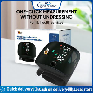 Rechargeable Blood Pressure Digital Monitor LED Display USB Charging English Voice Broadcast