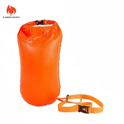 Flameer Inflatable Float Enhanced Visibility Swim Buoy Pool Floating Accessory for Adult Open Water Swimming