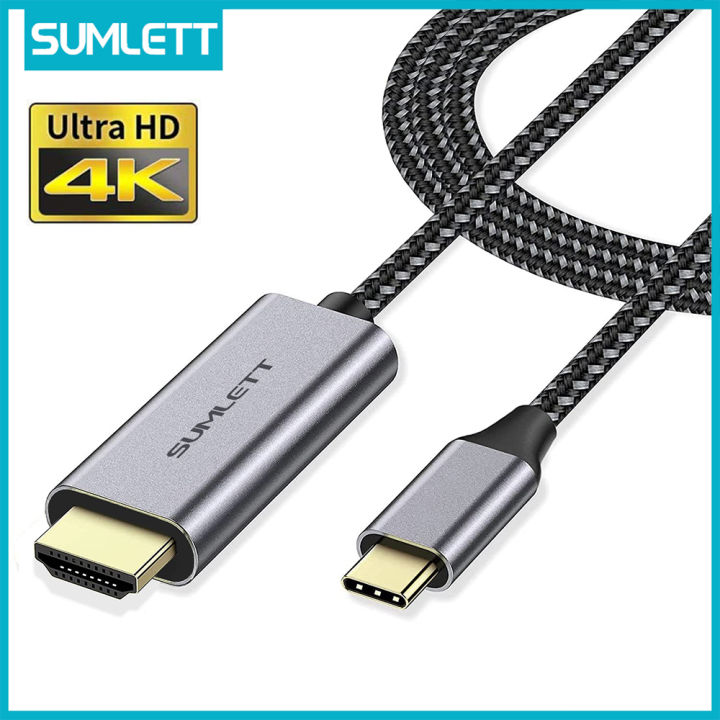 USB C to HDMI Cable, USB Type-C to HDMI Male 4K*