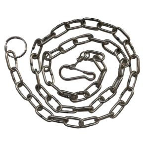 (200cm ) xích hàn INOX không rỉ dài 2m dây xích cho chó có móc chống xoắn