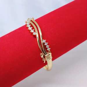 Gelang Tangan Bangle Wanita Aksesoris Fashion Awet Tahan Lama Anti Karat Cocok Untuk Harian G5-10H