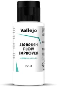 Vallejo - Airbrush Flow Improver for Acrylic Paints 60 ml (2.02 fl.oz. )/200 ml. (6.76 fl.oz.)