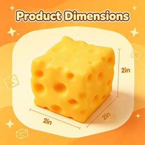 Cheese squishy big giant jumbo vaseline large Sqweezy Cheesy Squeeze Slow Rising toys for KIDS