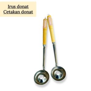 CETAKAN DONAT CAIR MURAH / IRUS DONAT / CENTONG DONAT / IRUS DONAT STAINLESS STEEL