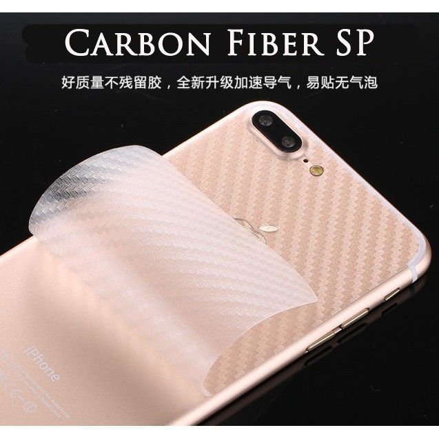 Carbon Fiber Back Skin Sticker Back Protection FOR OPPO F5