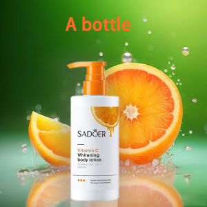 ROREC SADOER vitamin c whitening body lotion Body Lotion  Vitamin C Whitening Body Lotion Fresh Orange　body lotion vitamin c Essence Hydrating Moisturizing Body Lotion 250g