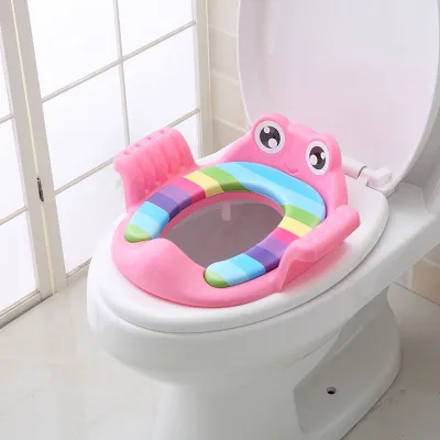 SKISOPGO Baby Toilet Potty Seat Children Potty Safe Seat with Armrest Portable Toilet Seat Training Chair