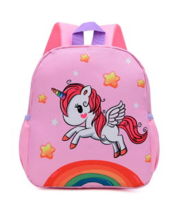 【Local seller fast shipping】School Bag For Kindergarten Boy Girl Students Bag Lightweight Unicorn Dinosaur Picture