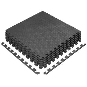 【AKEMI】60x60cm1.2CM Thick EVA Foam Interlocking Tiles Protective Flooring Waterproof Anti-Skid Splicing Fitness Mat Shock Yoga Play Pad