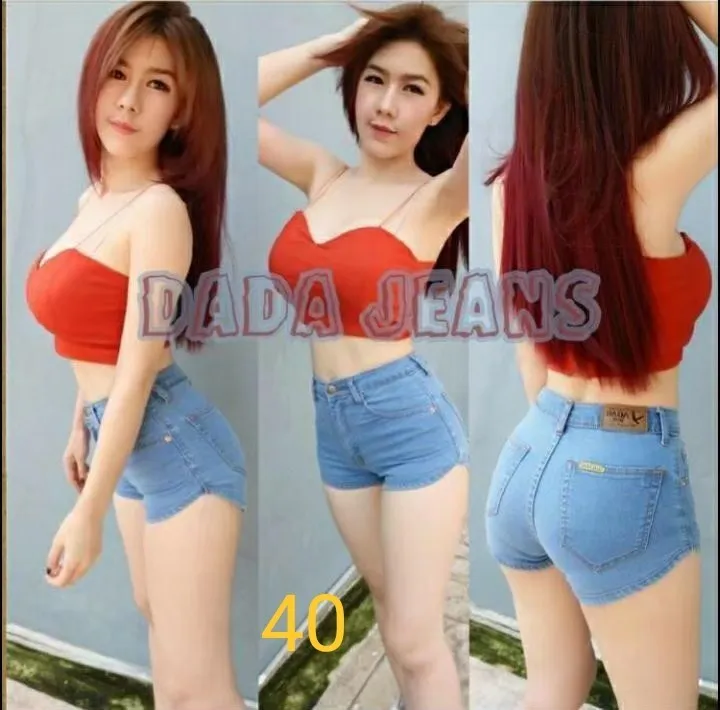PRODUK ASLI] HOTPANTS HOT PANTS JEANS CELANA PENDEK JEANS WANITA