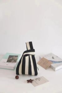 Tas Tangan Knot Bag Korean Fashion Knot Bag Bahan Rajut Style Knitted Bag