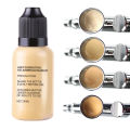 4 Colors 30ml/bottle Water Based Airbrush Foundation Face Make-up Concealer Spray Airbrush Makeup Foundation. 