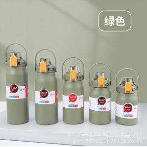 1800ml 316 stainless steel thermos flask water bottle portable double-drink vacuum flask large-capacity thermos flask for heat and cold preservation