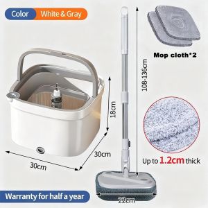 Spin Mop Sewage Separation Spin Mop Self Wash Spin Mop With Turbo Flushing Bucket