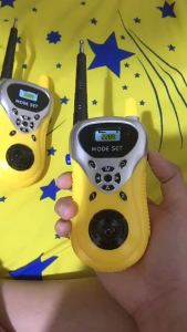 2pcs Kids Mini Wireless  Toys Two Way For Parent Child Room Radio Interphone