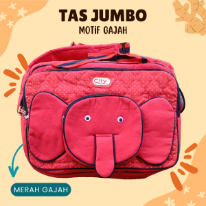 Tas Bayi Besar Multifungsi Tas Jumbo Motif Gajah