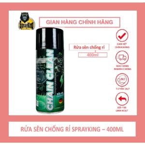 Hàng Chính Hãng - Rửa sên chống rỉ Sprayking theo tiêu chuẩn Đức - 400ml