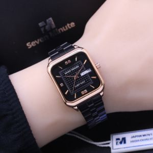 Jam tangan wanita original seven minute M735 tanggal hari analog watches tahan air