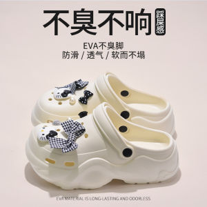 [Free Shipping] Student-Style Eva Thick-Soled Beach Sandals Suitable For Wearing Outdoors Perfect For The Beach Eva WomenS Clogs Breathable And Comfortable