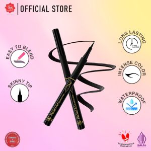 Viva Queen Perfect Art Eye Liner Pen - LONG LASTING INTENSE INK SKINNY TIP & EASY TO USE