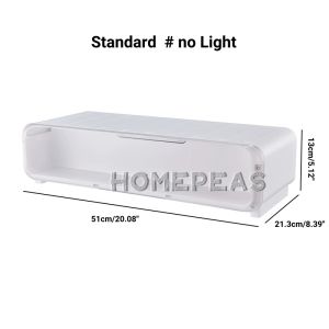 Homepeas® Monitor Stand Popmart Display Box Figurine Display Office Desk Computer Screen Stand
