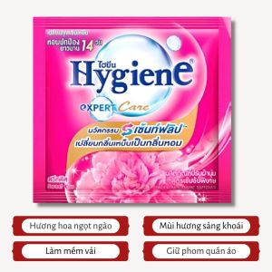 Combo 24 Gói Nước Xả Vải Đậm Đặc Hygiene 20ml Thái Lan