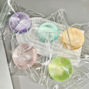 Hand-made Ball Transparent Squishy Toy Coconut Oil Decompression Ball