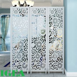 Bình Phong vách ngăn Hoa Văn HUCHU