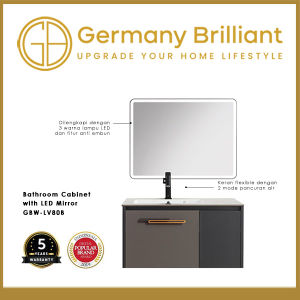 Germany Brilliant Wastafel Kabinet GBW-LV80B GB
